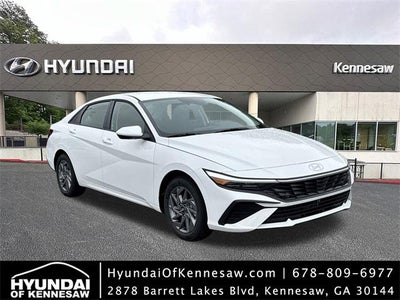 2026 Hyundai Elantra Hybrid Blue
