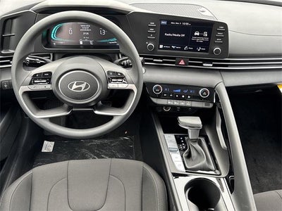 2026 Hyundai Elantra Hybrid Blue