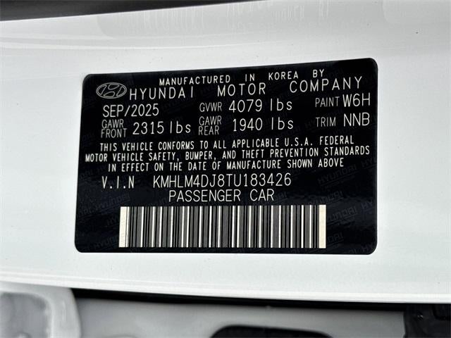 2026 Hyundai Elantra Hybrid Blue