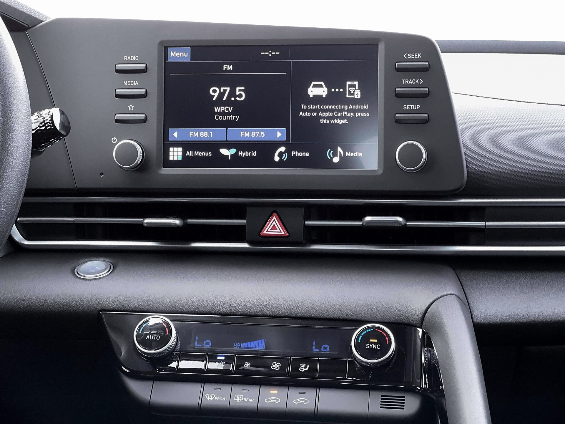 2026 Hyundai Elantra Hybrid Blue