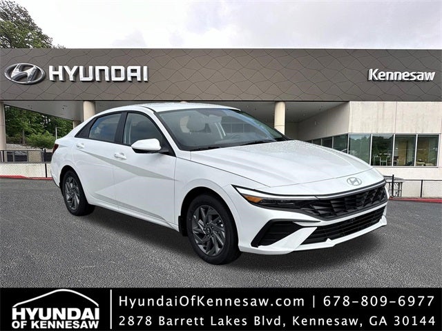 2026 Hyundai Elantra Hybrid Blue