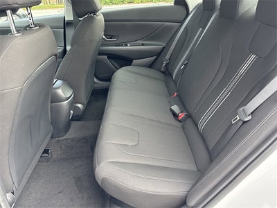 2026 Hyundai Elantra Hybrid Blue