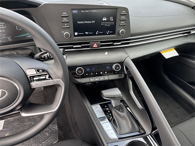 2026 Hyundai Elantra Hybrid Blue