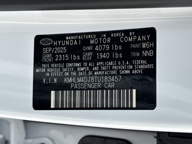 2026 Hyundai Elantra Hybrid Blue