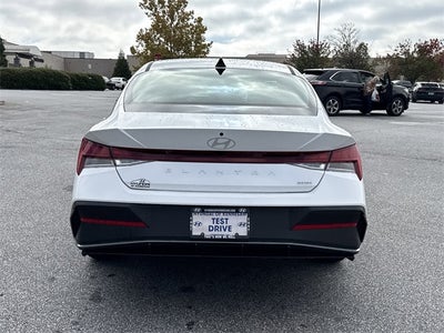 2026 Hyundai Elantra Hybrid Blue