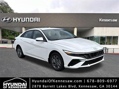 2026 Hyundai Elantra Hybrid Blue