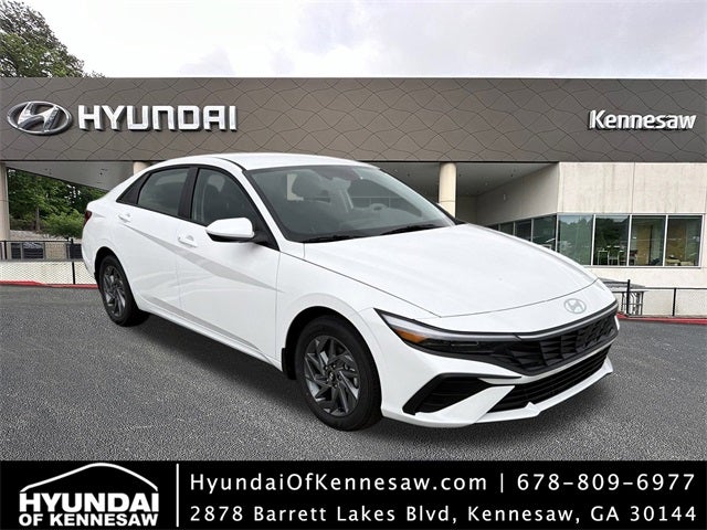 2026 Hyundai Elantra Hybrid Blue