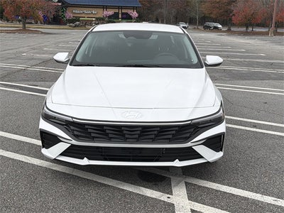 2026 Hyundai Elantra Hybrid Blue