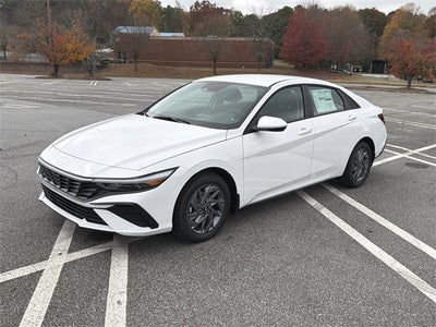 2026 Hyundai Elantra Hybrid Blue