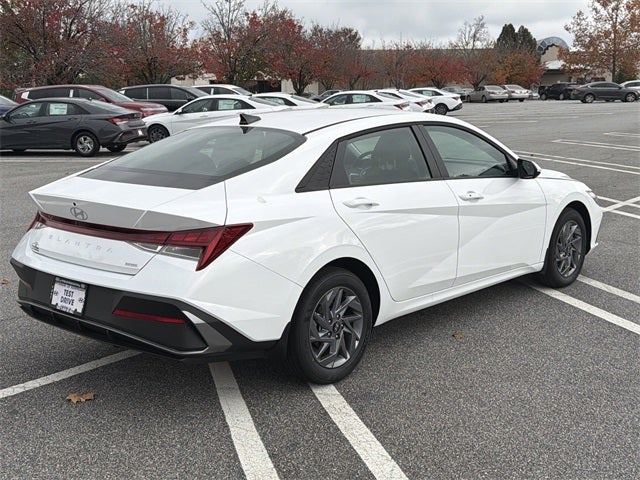 2026 Hyundai Elantra Hybrid Blue