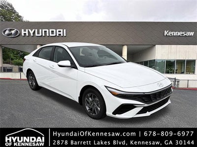 2026 Hyundai Elantra Hybrid Blue