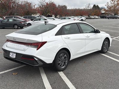2026 Hyundai Elantra Hybrid Blue