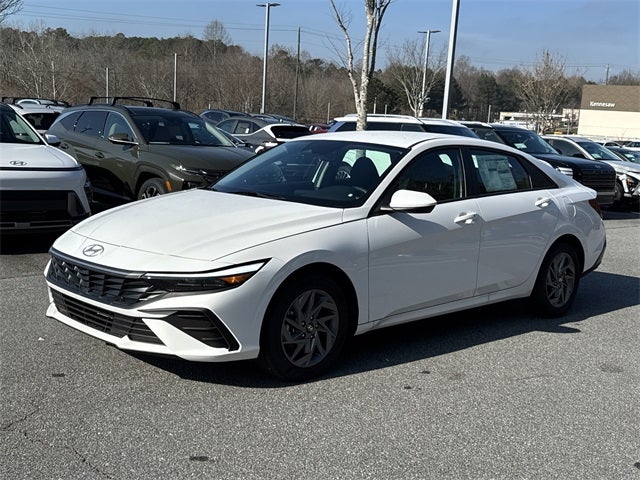 2026 Hyundai Elantra Hybrid Blue