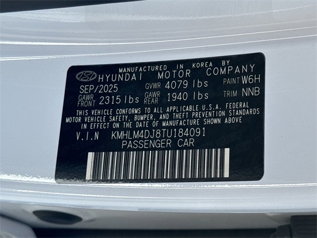2026 Hyundai Elantra Hybrid Blue
