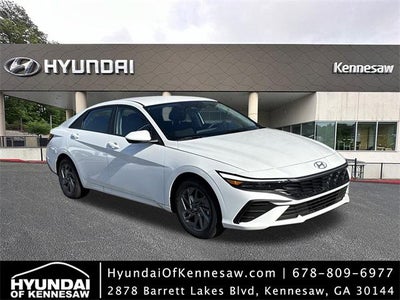 2026 Hyundai Elantra Hybrid Blue