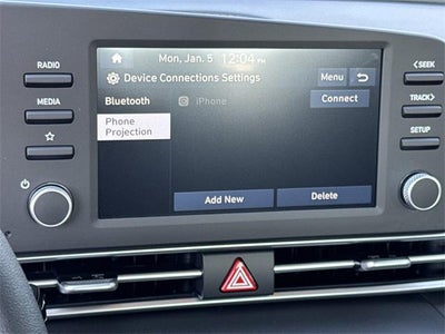 2026 Hyundai Elantra Hybrid Blue