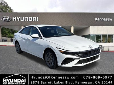 2026 Hyundai Elantra Hybrid Blue
