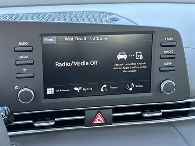 2026 Hyundai Elantra Hybrid Blue