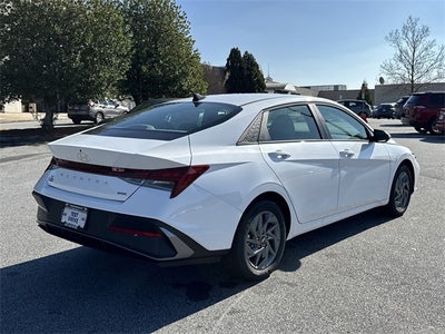 2026 Hyundai Elantra Hybrid Blue