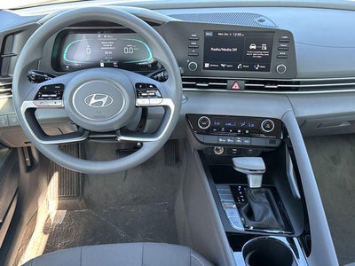 2026 Hyundai Elantra Hybrid Blue