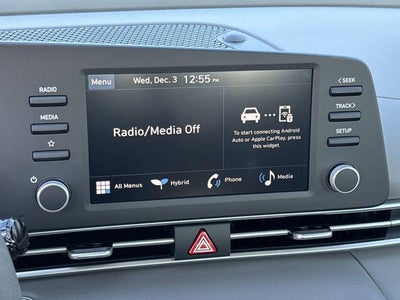 2026 Hyundai Elantra Hybrid Blue