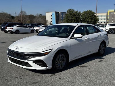 2026 Hyundai Elantra Hybrid Blue