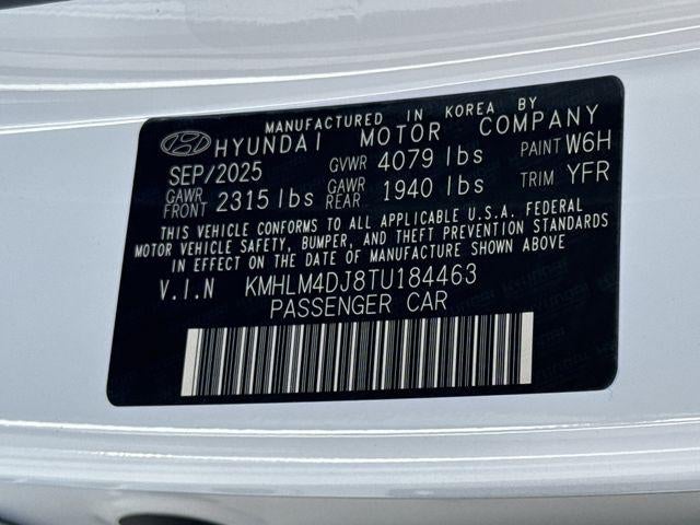 2026 Hyundai Elantra Hybrid Blue