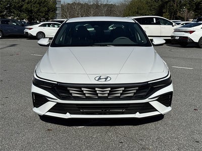 2026 Hyundai Elantra Hybrid Blue