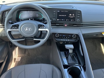 2026 Hyundai Elantra Hybrid Blue