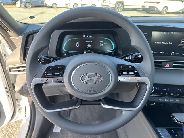 2026 Hyundai Elantra Hybrid Blue