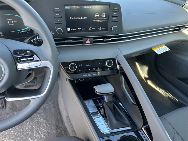 2026 Hyundai Elantra Hybrid Blue