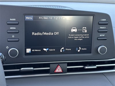 2026 Hyundai Elantra Hybrid Blue