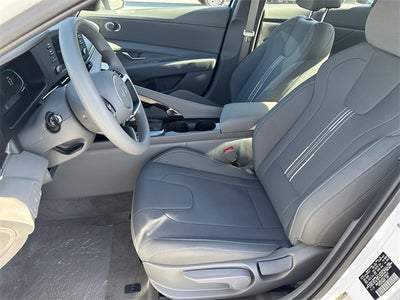 2026 Hyundai Elantra Hybrid Blue