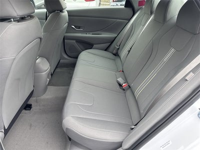 2026 Hyundai Elantra Hybrid Blue