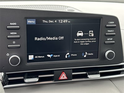 2026 Hyundai Elantra Hybrid Blue