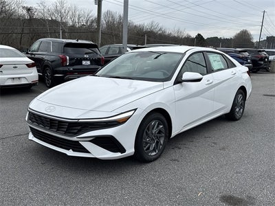 2026 Hyundai Elantra Hybrid Blue