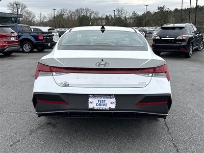 2026 Hyundai Elantra Hybrid Blue