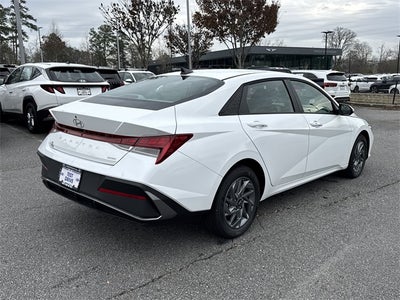 2026 Hyundai Elantra Hybrid Blue
