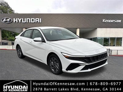 2026 Hyundai Elantra Hybrid Blue