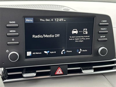 2026 Hyundai Elantra Hybrid Blue