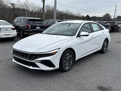 2026 Hyundai Elantra Hybrid Blue