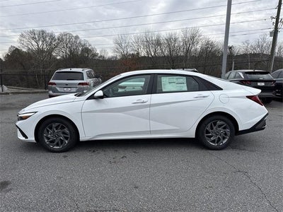 2026 Hyundai Elantra Hybrid Blue