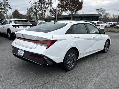 2026 Hyundai Elantra Hybrid Blue