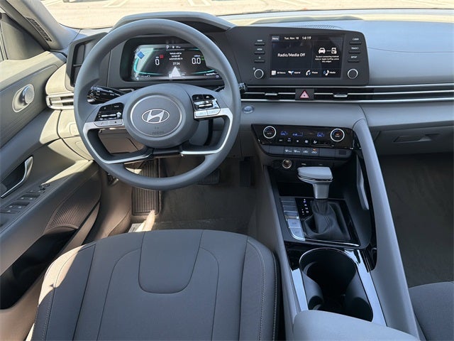 2026 Hyundai Elantra Hybrid Blue