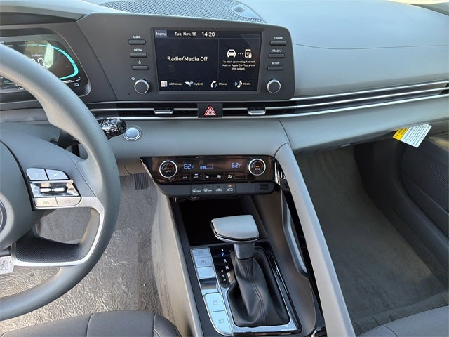 2026 Hyundai Elantra Hybrid Blue