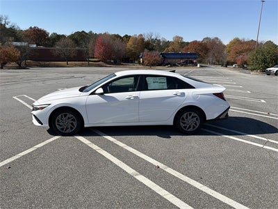 2026 Hyundai Elantra Hybrid Blue