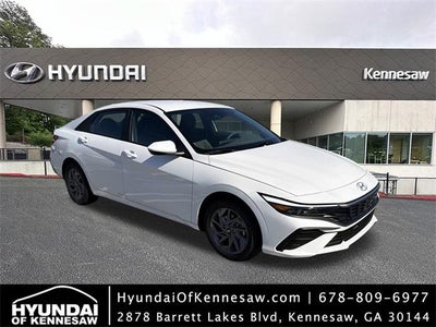 2026 Hyundai Elantra Hybrid Blue