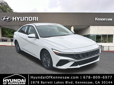 2026 Hyundai Elantra Hybrid Blue