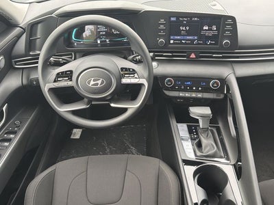 2026 Hyundai Elantra Hybrid Blue