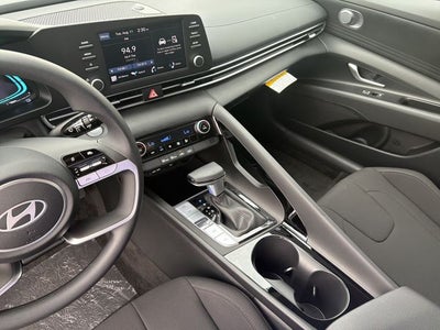 2026 Hyundai Elantra Hybrid Blue